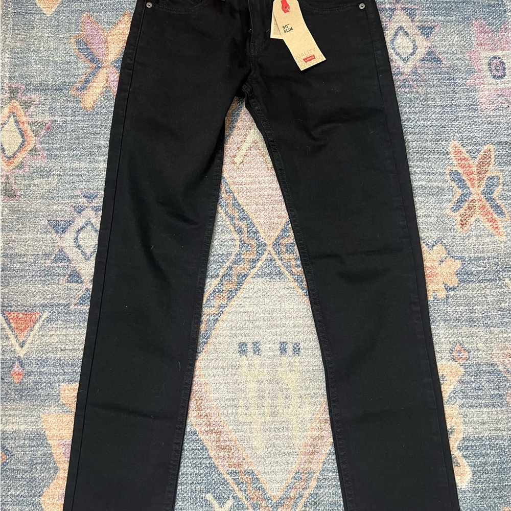 Levi's Black 511 Slim Jeans